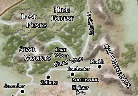 Karte des Grey Vale (zum Vergrößern klicken)